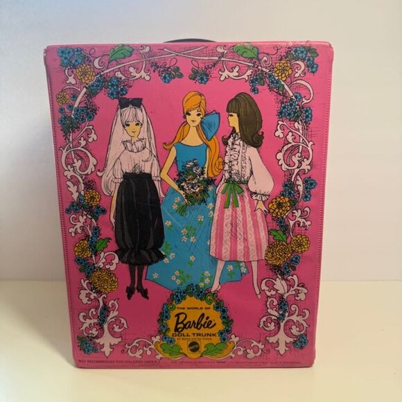 1969 Vintage Barbie Doll Trunk - No. 5199 - Mattel READ DESCRIPTION - Picture 1 of 13